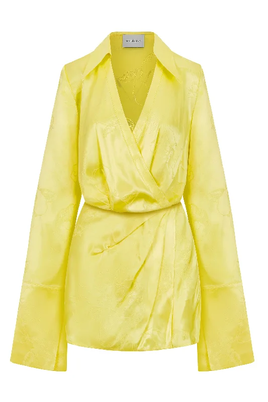 Paloma Dress Lemon