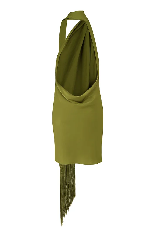 Serafia Dress Green