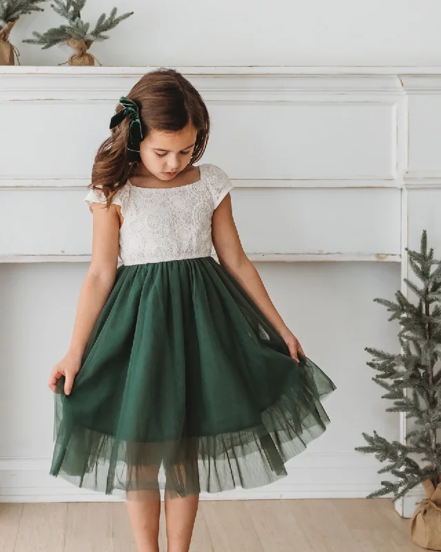 Aria Dress (green) PREORDER