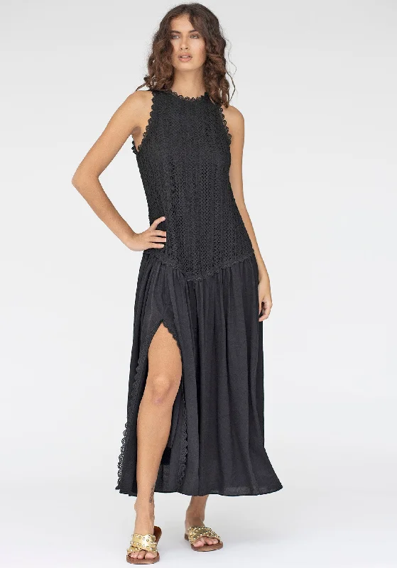 Augustine Lace Bodice Maxi Dress