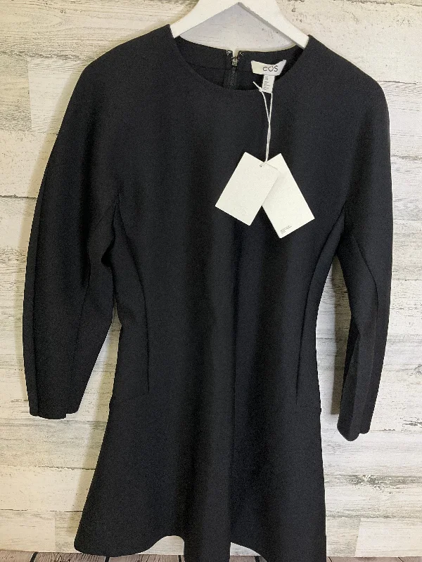 Black Dress Casual Midi Cos, Size M