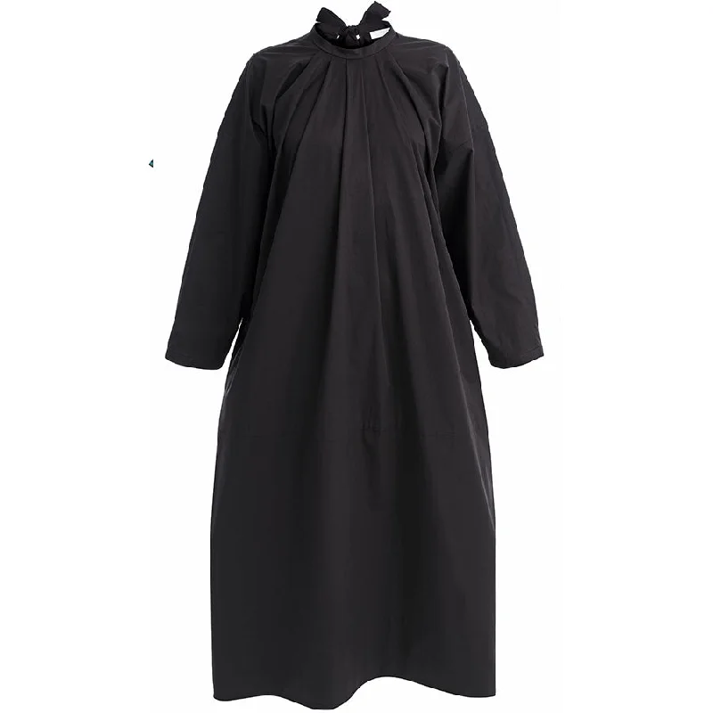 OVERSIZED MIDI-DRESS ""MONK"" IN BLACK