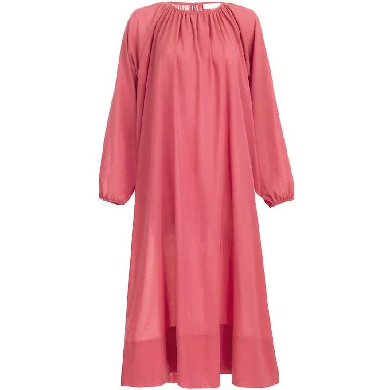 FLOWING TUNIC DRESS ""OCEAN"" IN SOFT PINK