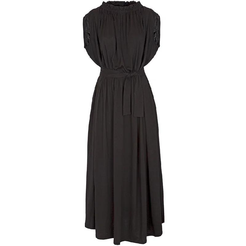 BLACK MAXI DRESS ""GISELLE""