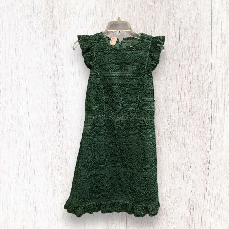 Green Dress Casual Midi J. Crew, Size 8