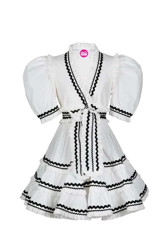 Hortencia Dress | White