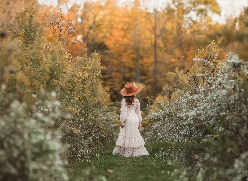 Jolene Dress (natural swiss dot)