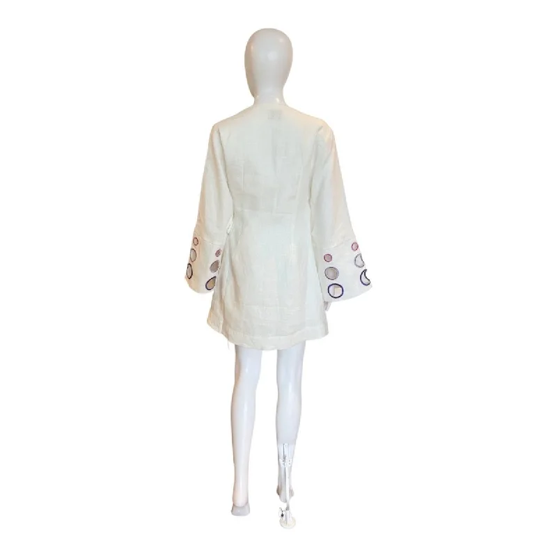 Magen Tunic Mini Dress | Ivory