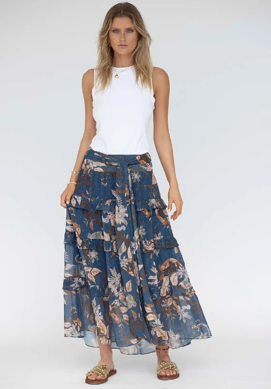 Moonflower Maxi Skirt and Tank Top Set