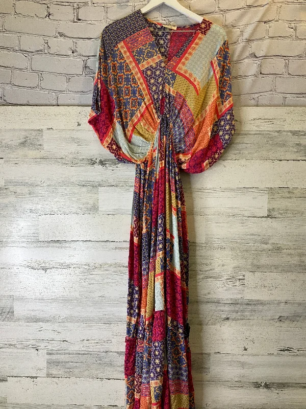 Multi-colored Dress Casual Maxi Easel, Size S