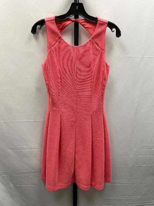 Pink Dress Casual Short Elle, Size 4