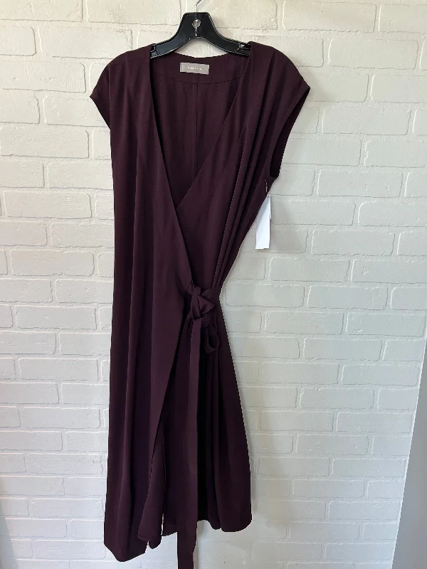 Purple Dress Casual Midi Everlane, Size M