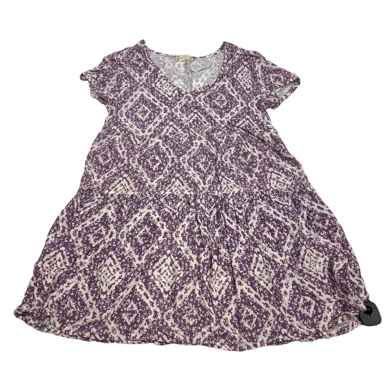 Purple Dress Casual Short Altard State, Size M