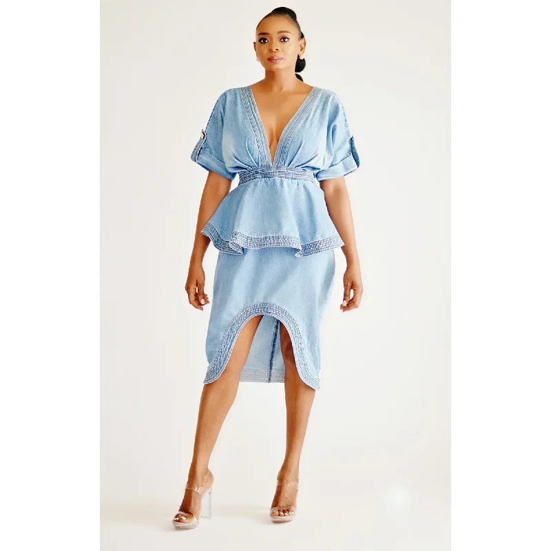 TATIANA DENIM DRESS