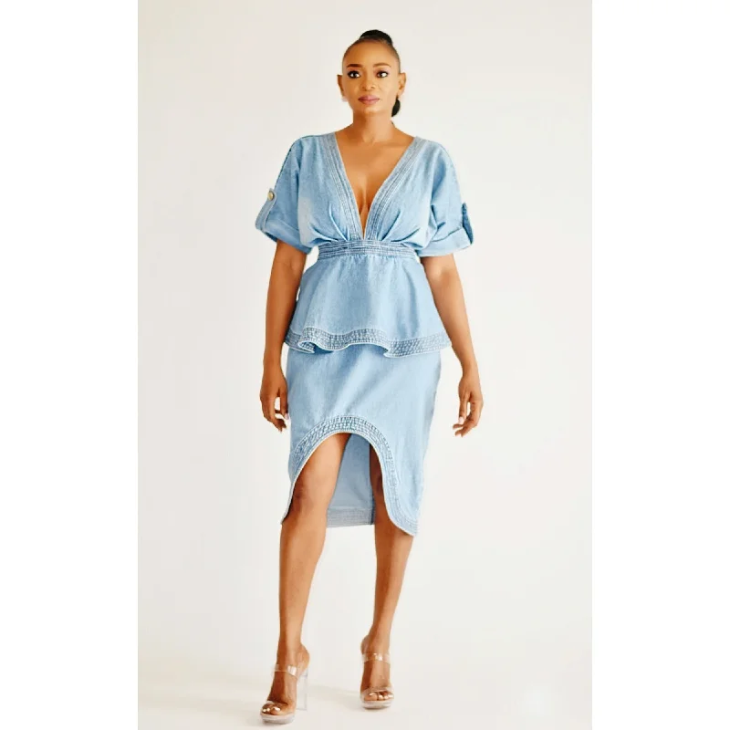 TATIANA DENIM DRESS