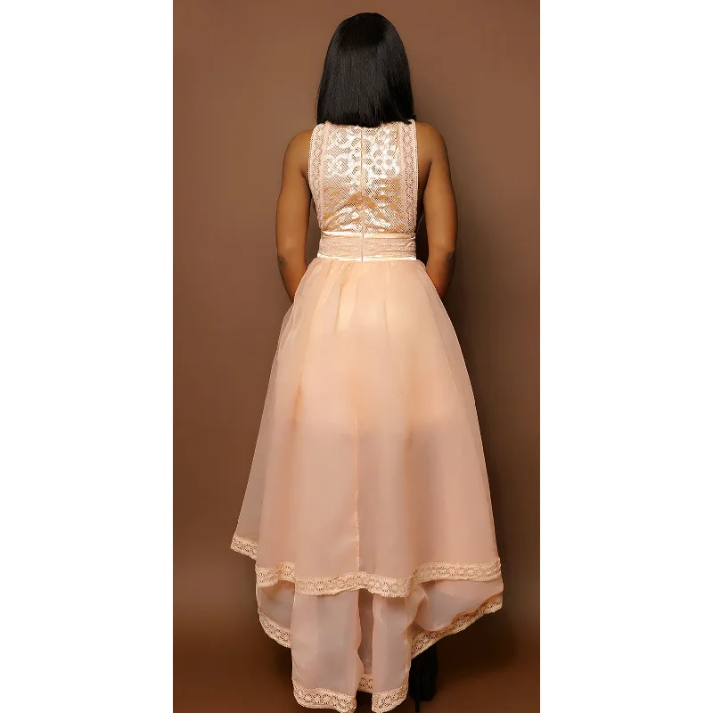 THE INVITATION DRESS-BLUSH