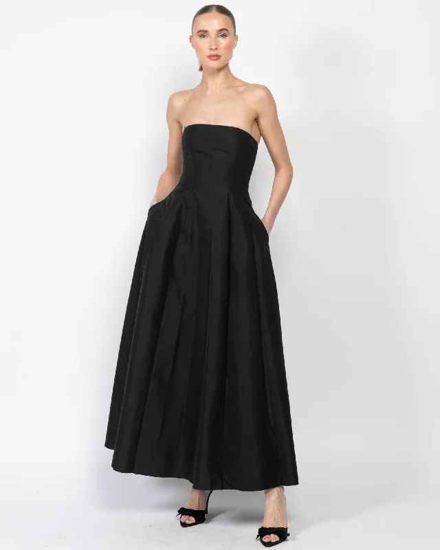 Tafta Strapless Dress