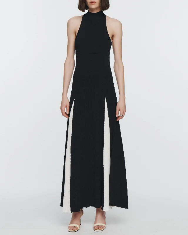 Mock Halter Dress