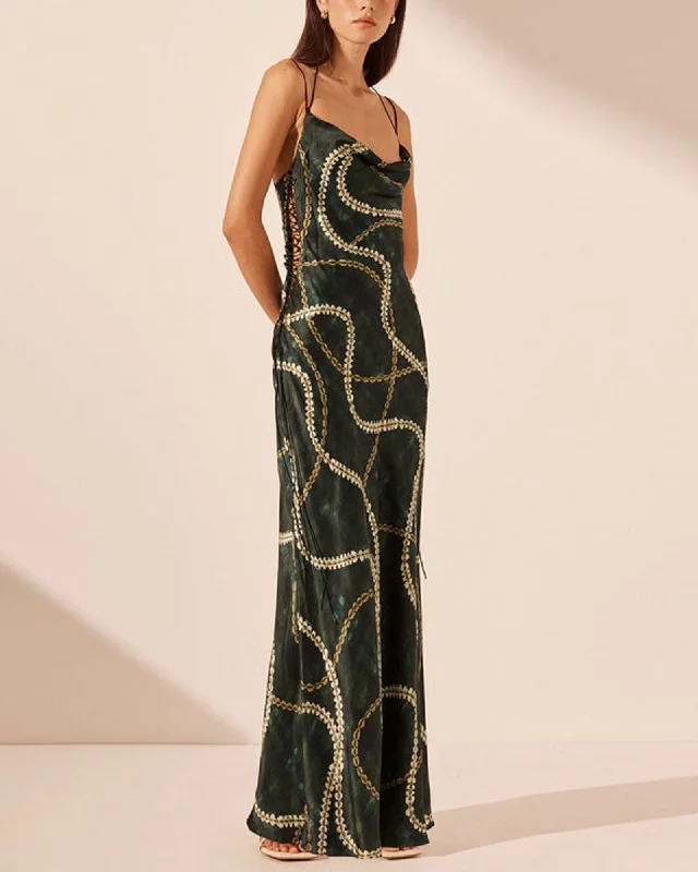 Noa Silk Maxi Dress