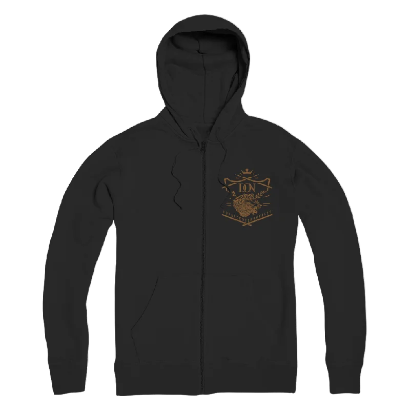 Loyalty Over Royalty Premium Adult Zip Hoodie