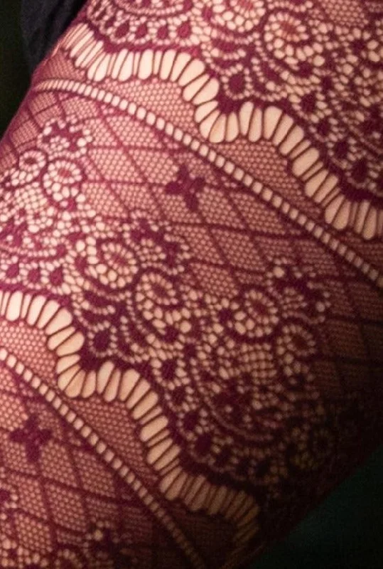 Baroque Fishnet Leggings