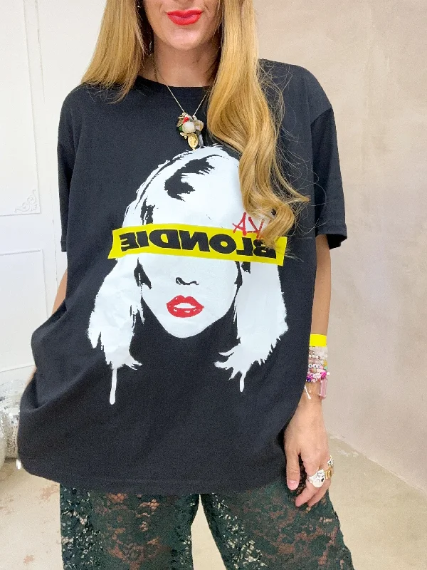 Blondie ‘Aka Eyestrip' Tee In Black