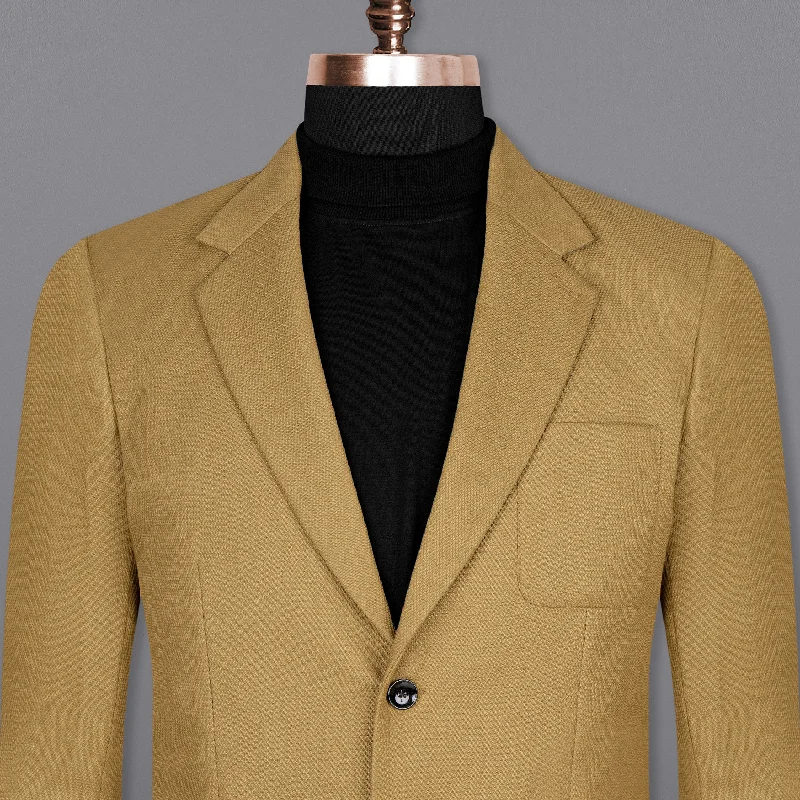 Camel Brown Designer Sports Blazer