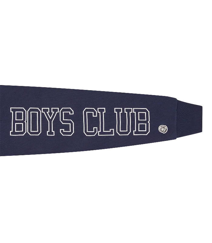 COLLEGE POPOVER BUTTON HOOD - NAVY