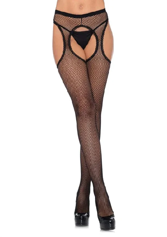 Dawn Fishnet Suspender Hose