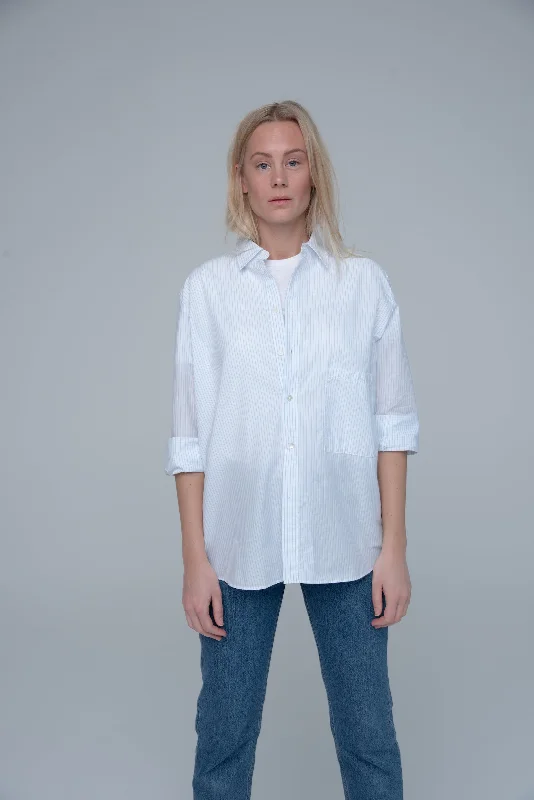 Elma Shirt - Blue Stripe