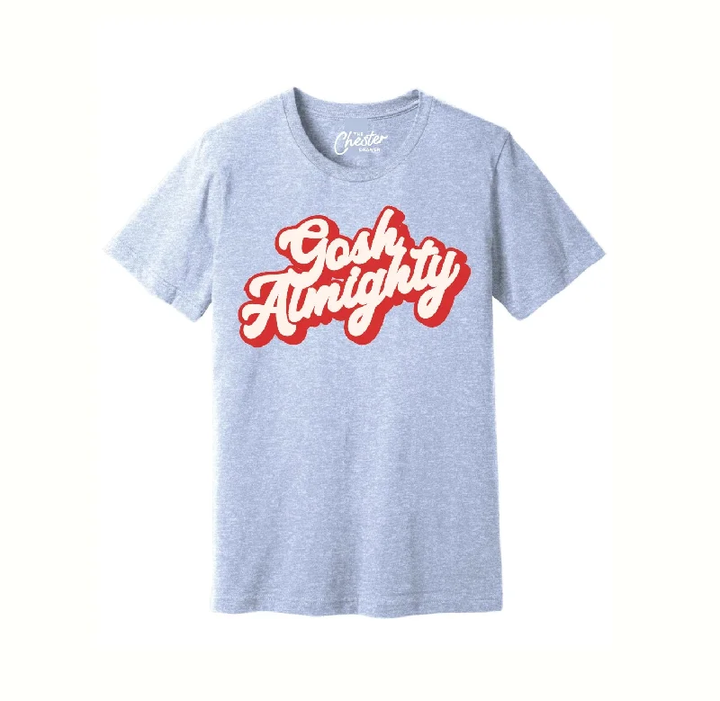 Powder Blue Gosh Almighty Tee