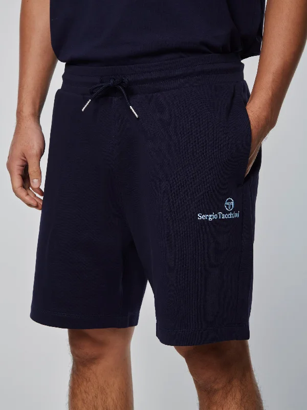 Heritage Logo Short-Maritime Blue