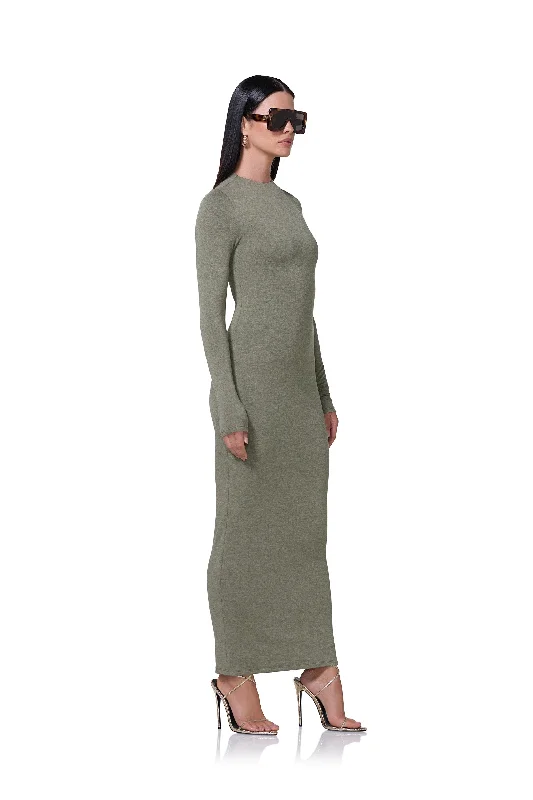 Juniper Dress - Heather Olive