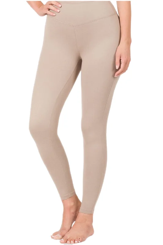 Premium Microfiber Wide Waistband Leggings 3239