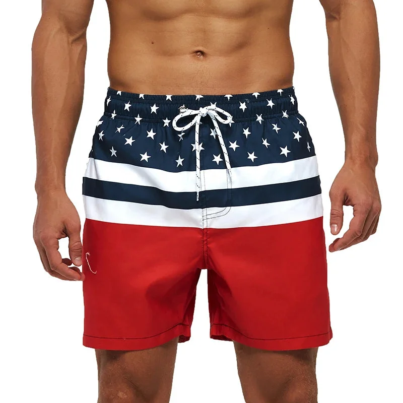 M / American flag