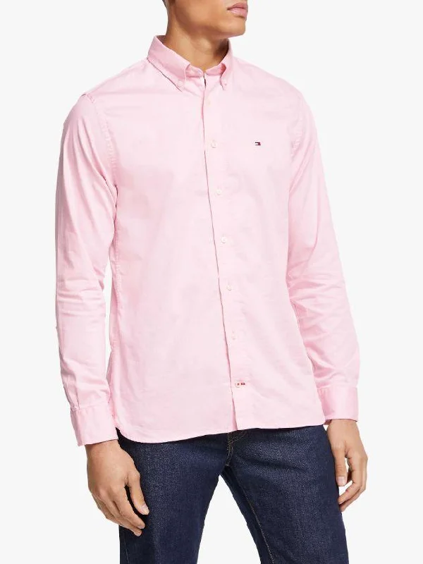 Stretch Twill Cotton Shirt