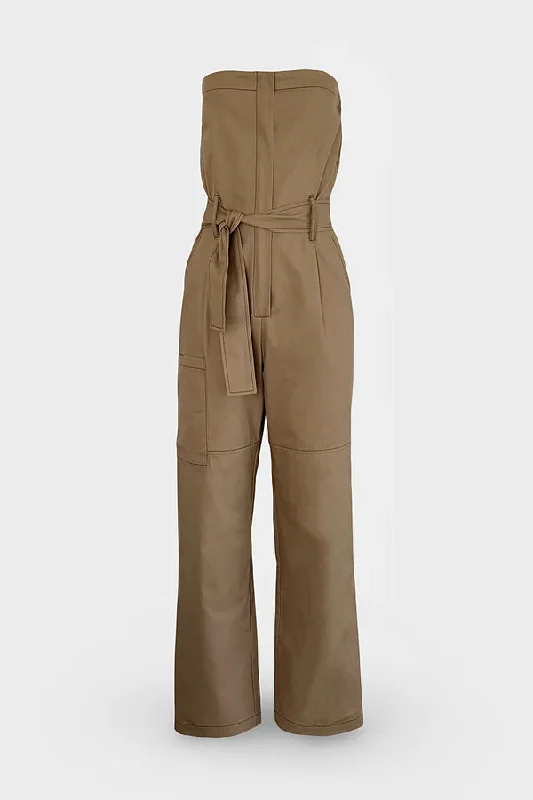 Kimberly Taylor Tina Utility Jumpsuit Vintage Khaki