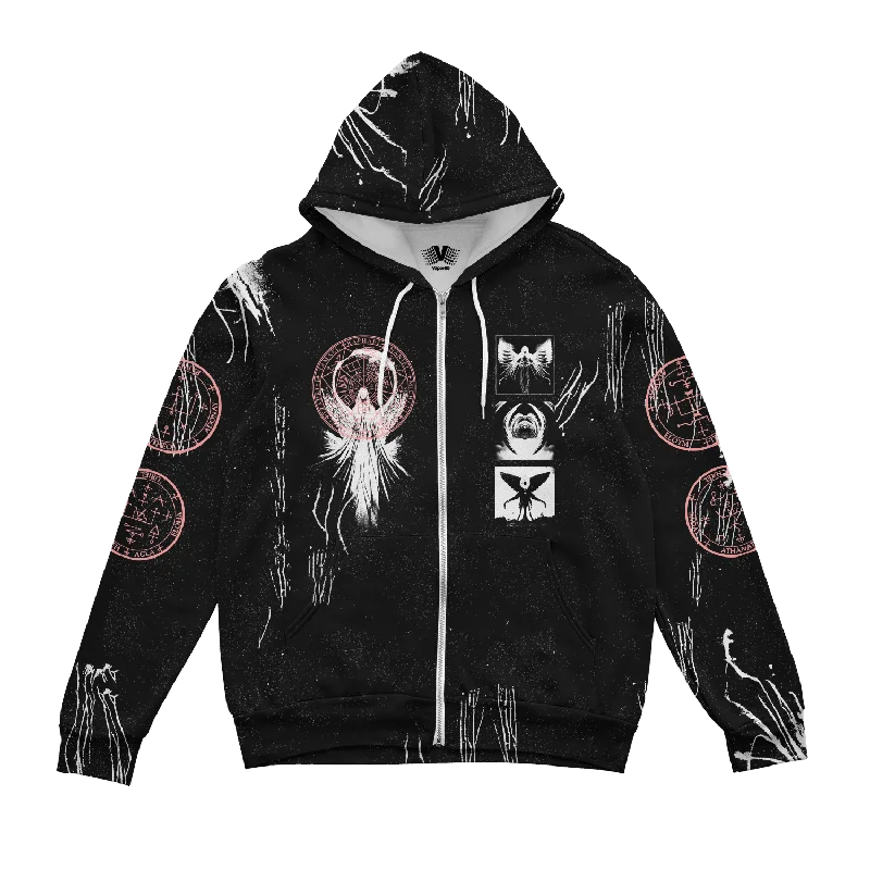 Unknown Prophecy Zip Up Hoodie