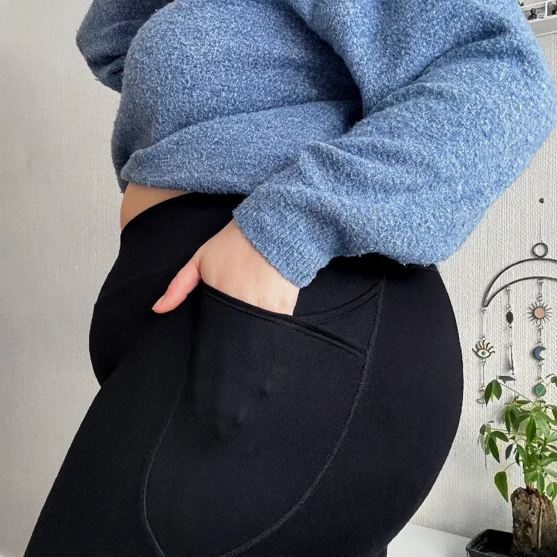 V2 Squat-sichere Leggings in voller Länge - Schwarz