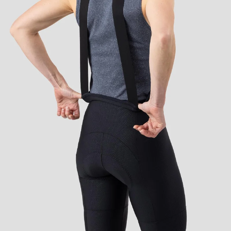 Women's Lightweight Droptail Bib Tight - Obsidian