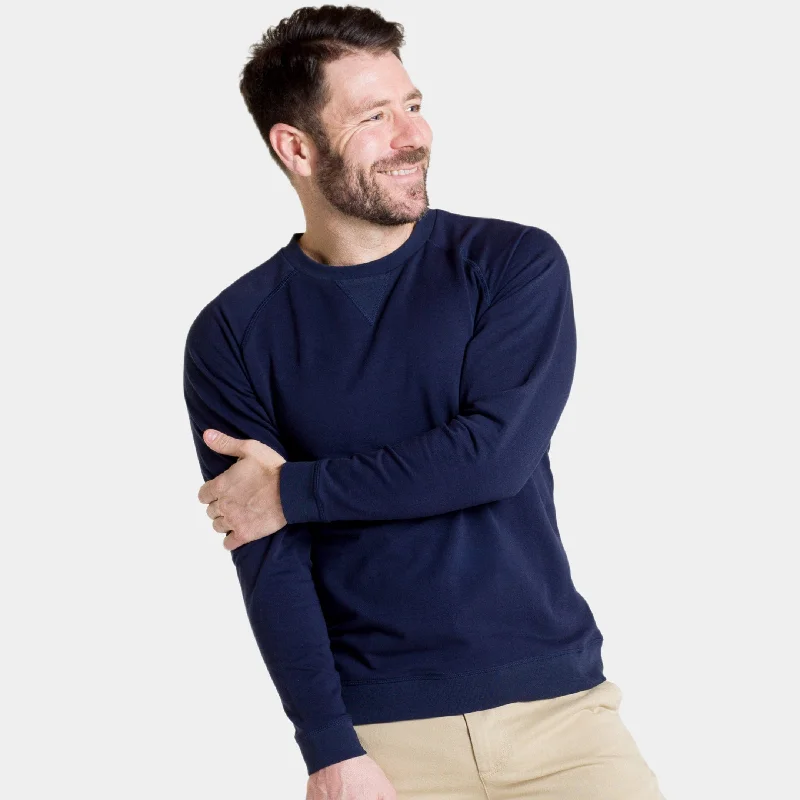 Navy French Terry Sweatshirt