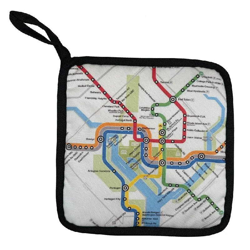 Metro Map Pot Holder